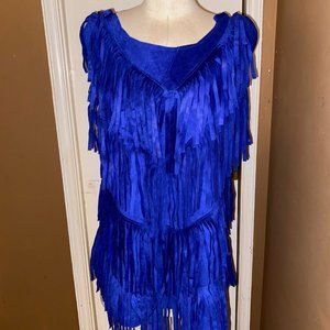 Fringe Blue dress